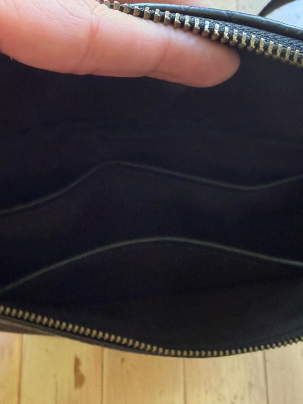 Andar Tatum Bag (Jet Black Woven Leather) - Picture 7 of 9